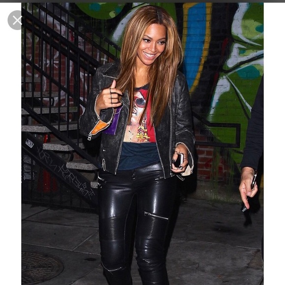 Zara Vegan leather pants - Picture 4 of 5